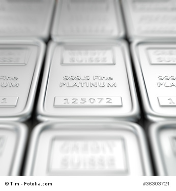 Platinpreis Platinum ingots